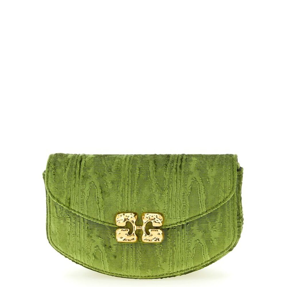 Ganni Bicolor Polyester Women's Cardholder